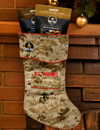 US Marines Military Stocking image