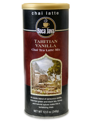 Tahitian Vanilla Chai Latte Mix image