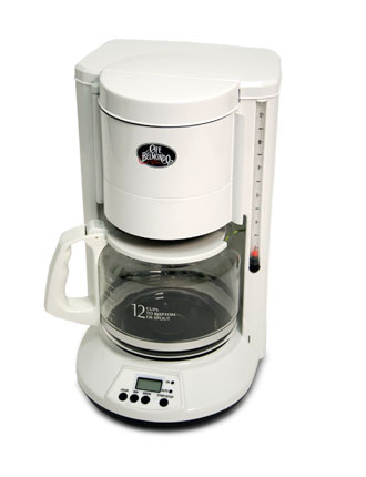 Cafe Belmondo 12 Cup White Coffeemaker image