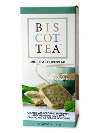 Mint Tea Shortbread image