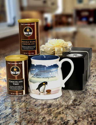 Cocoa giftset with Holiday mug image