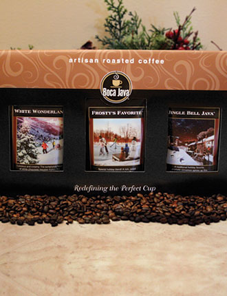 Boca Java Holiday Coffee trio image
