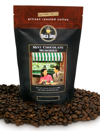Mint Chocolate Memories Coffee- 8 oz. image