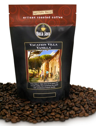 Vacation Villa Vanilla Coffee (DECAF) - 8oz. image