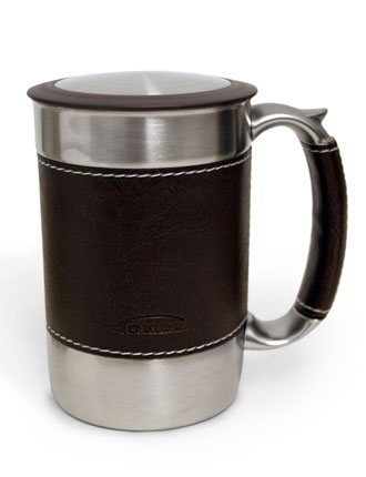 Trudeau Brown Desk Mug image