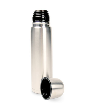Stainless Steel Thermos - Silver image