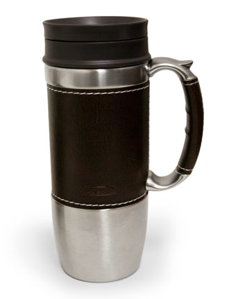 Trudeau Brown Travel mug
