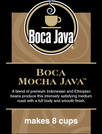 Boca Mocha Java Coffee Baby Boca