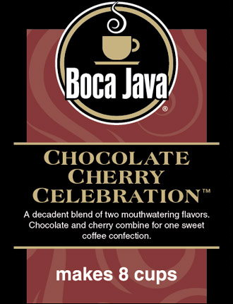 Chocolate Cherry Celebration Coffee Baby Boca