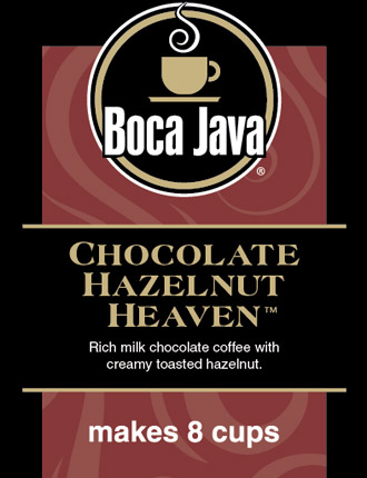 Chocolate Hazelnut Heaven Coffee Baby Boca