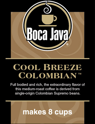 Cool Breeze Colombian Coffee Baby Boca