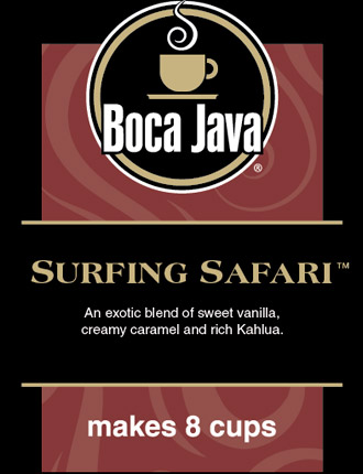 Surfing Safari Coffee Baby Boca