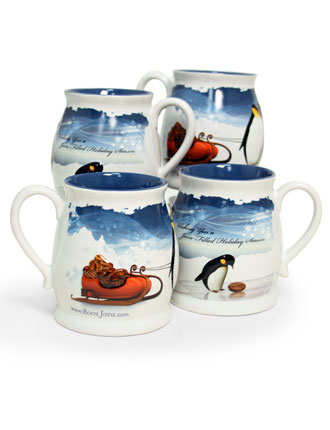 Boca Java Penguin Mug - Set of 4