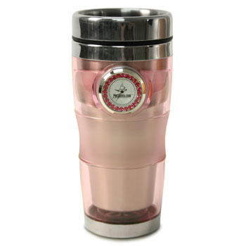 Boca Java RhineStone Time Mug - Pink