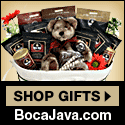Boca Java has the perfect gift for the special someone.  Search for Gifts!