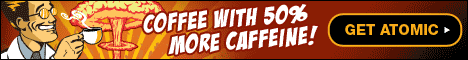 ATOMIC COFFEE - 50% More Caffeine!