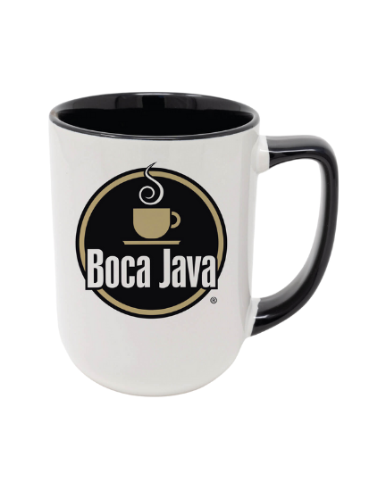17 oz. Boca Java Mug - White