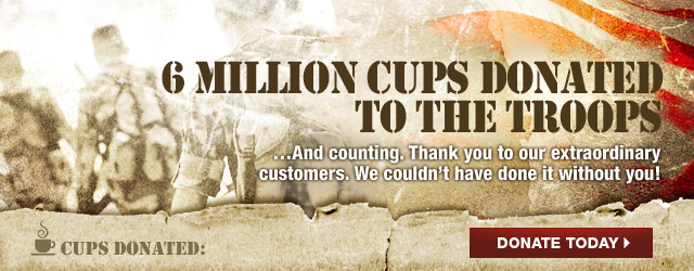 Donate Coffee to Support The Troops