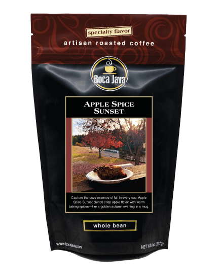 Apple Spice Sunset Coffee