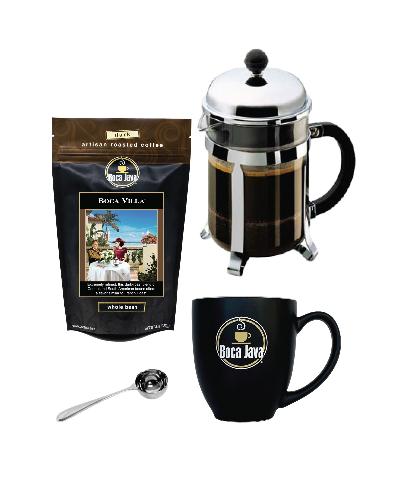 French Press Coffee Gift Box, Coffee Lover Gift Set, French Press